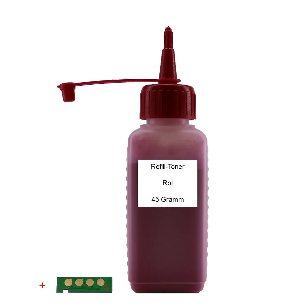 Kit Ricarica Toner Samsung CLT-M406S Magenta CLP-360 365 + Chip Reset