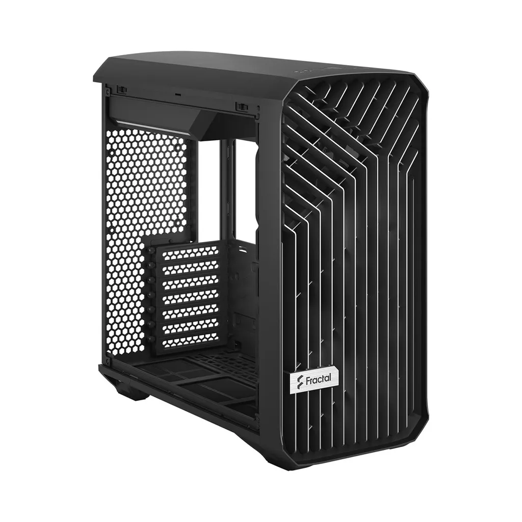 Fractal Design Torrent Compact Black Solid - Boîtier PC Moyen Tour Noir - 21
