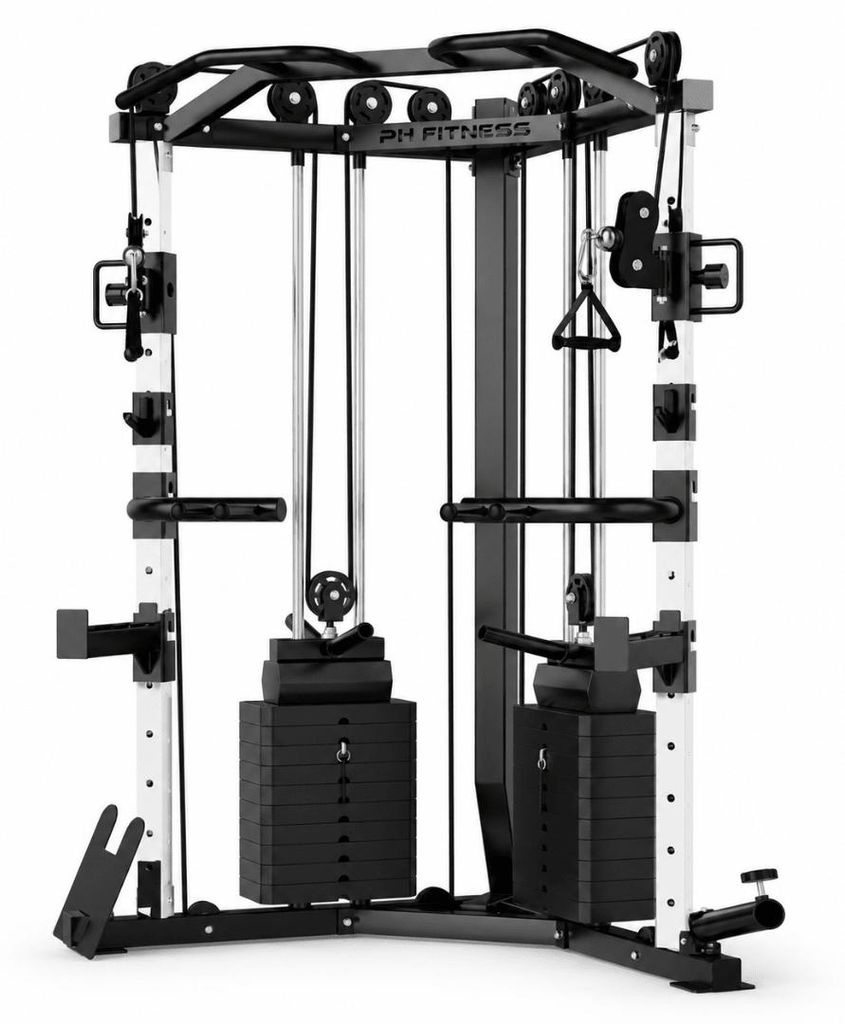 PH Fitness Cable Crossover V-Frame s dvojitým kladkovým Obrázek produktu 