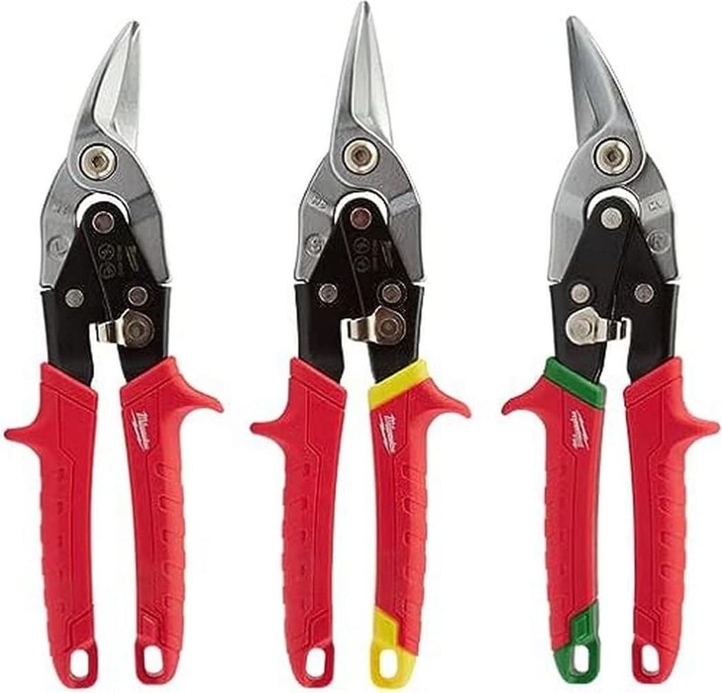 Schaar Triple Pack Links Rechts und Recht Knippen Blikken Scharen Promo-Set 3-teilig 48224533 Rot MLW48-22-4533