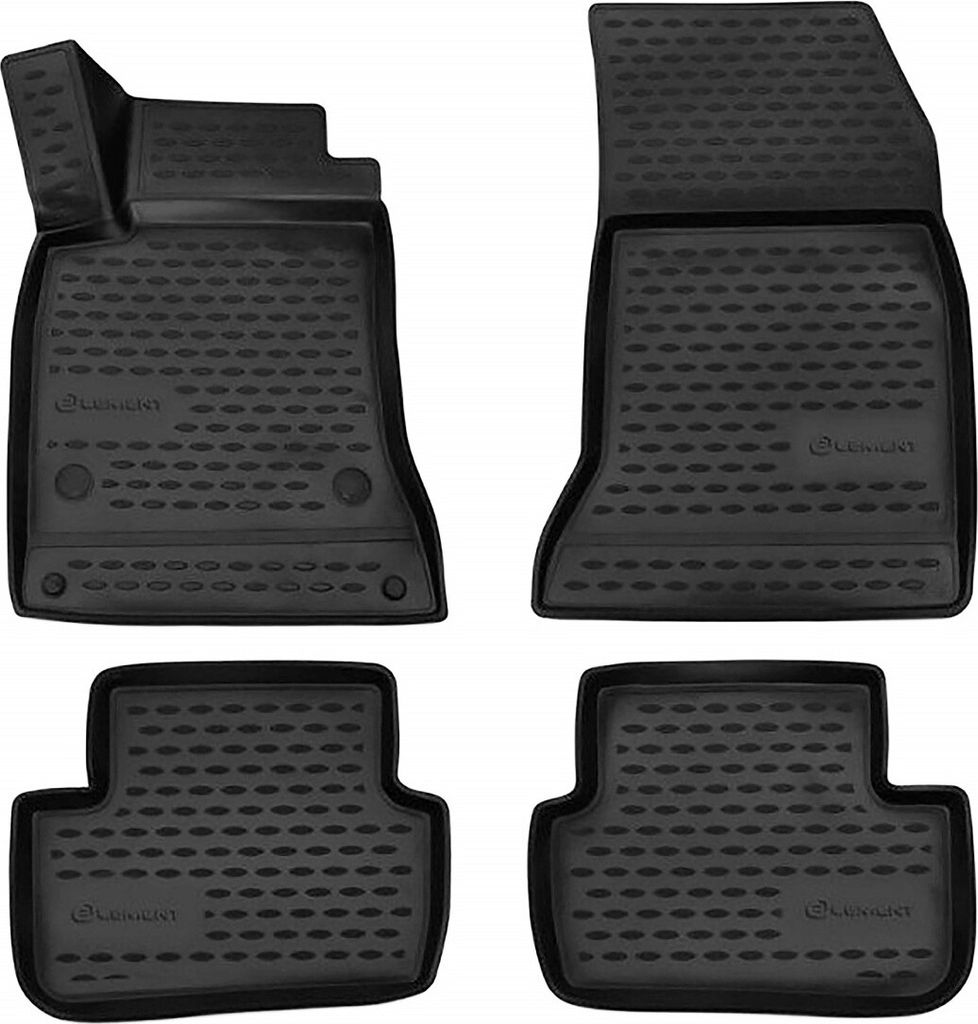 ELEMENT Gummi-Fussmatten 3D kompatible mit MERCEDES-BENZ CLA-klasse, 2013->, 4 tlg.