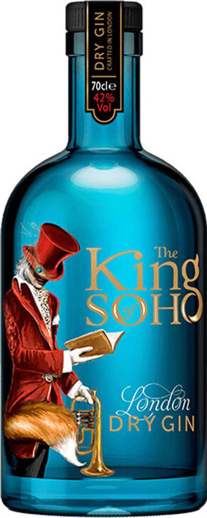 Gin King Of Soho Genf England 70.00 cl 42.0 %