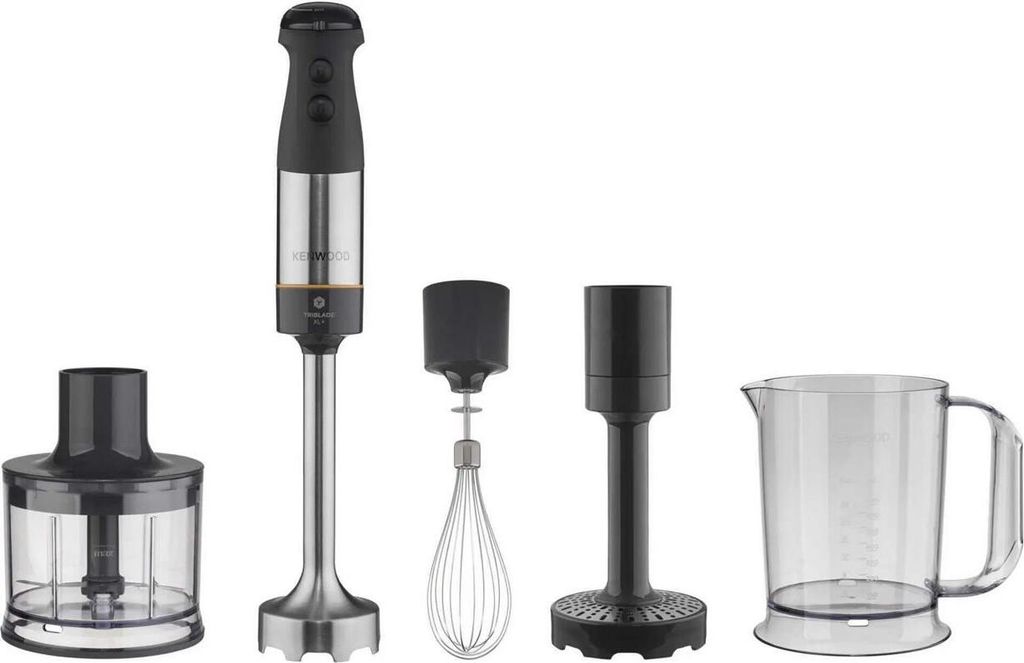 Kenwood Triblade XL+ HBM60.307GY Mixeur plongeant 1000W Image du produit 