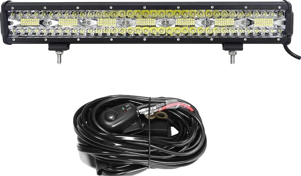 Rampe LED 420W 20in faisceau combo pour 4x4 et SUV avec kit de montage