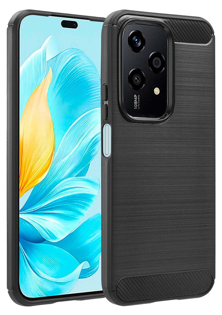 imoshion Brushed Back Cover Honor 200 Lite - Schwarz Produktbild 