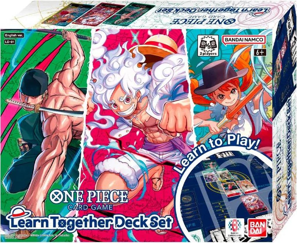 One Piece Sammelkartenspiel – Let’s Play Deck Set mit Produktbild 