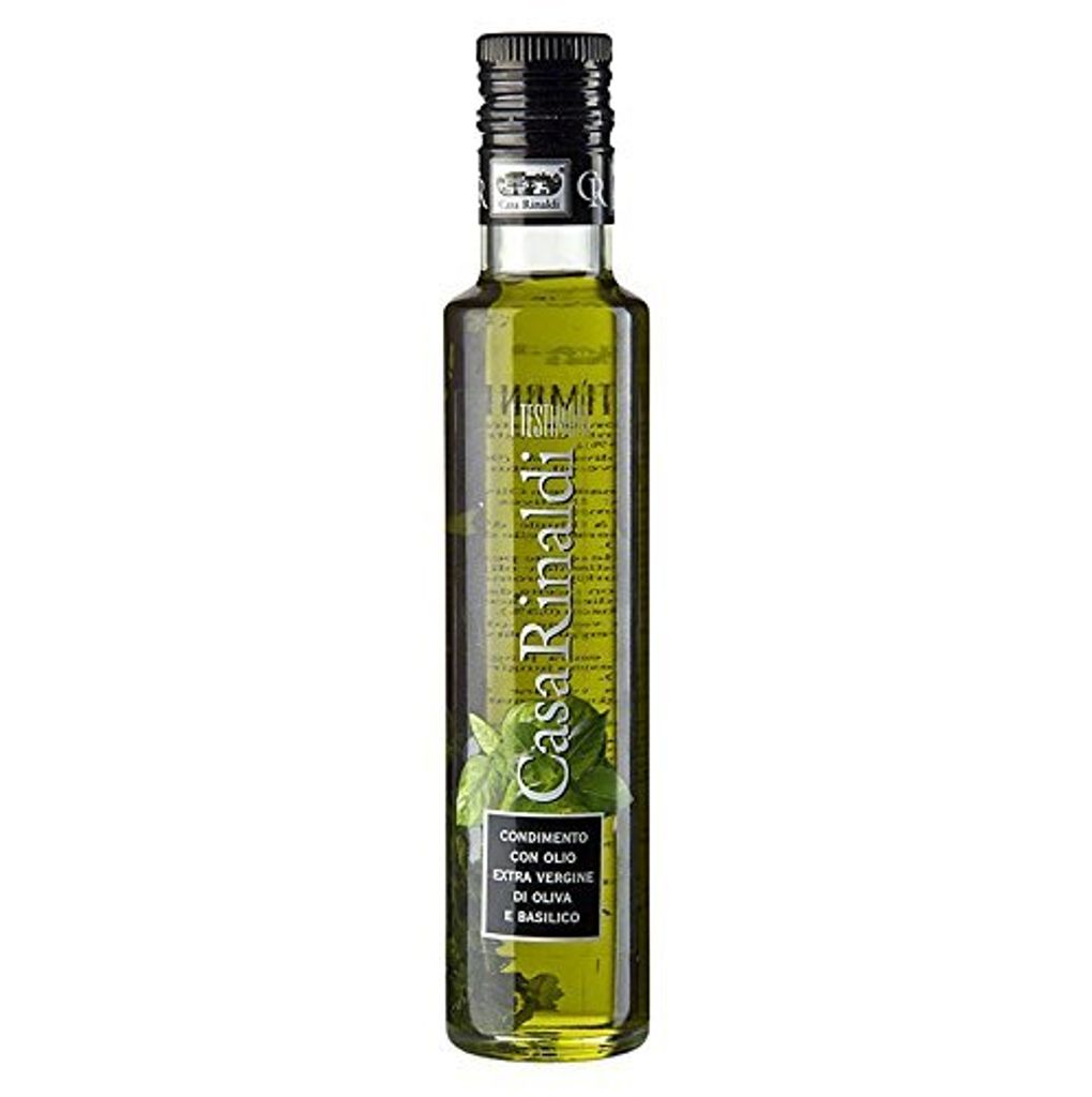 Casa Rinaldi Natives Olivenöl Extra avec Basilikum Inhalt Image du produit 