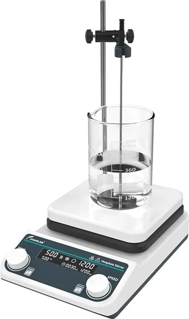 Agitateur Magnétique 5L Stable, Chauffe 310°C et Contrôle LCD HS8C