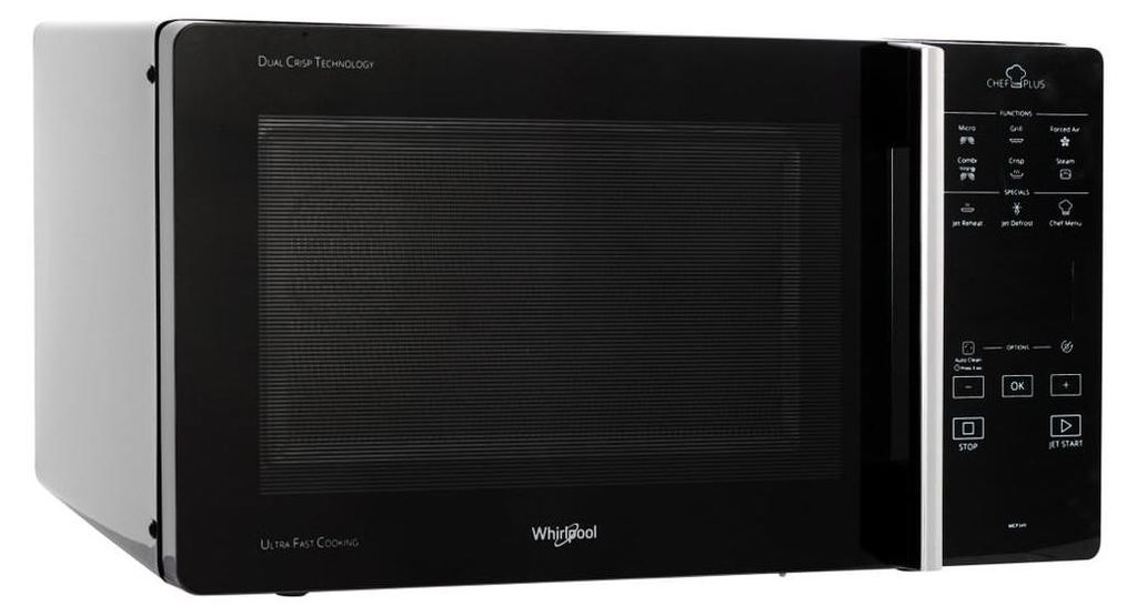Whirlpool Chef Plus MCP 349 BL Noir Micro-onde combiné Image du produit 