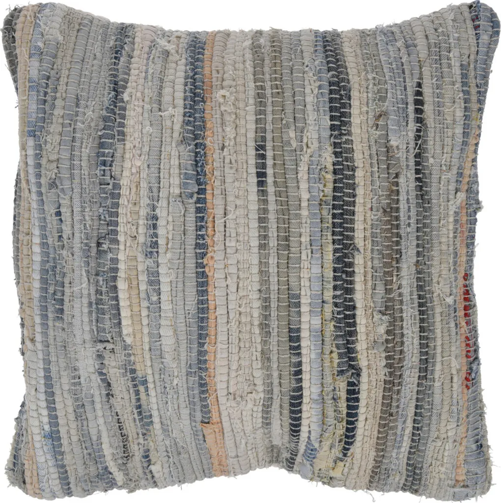 Coussin Rebecca Mobili 45x45 cm en Coton Beige pour Canapé Trop Ferme ou Plat