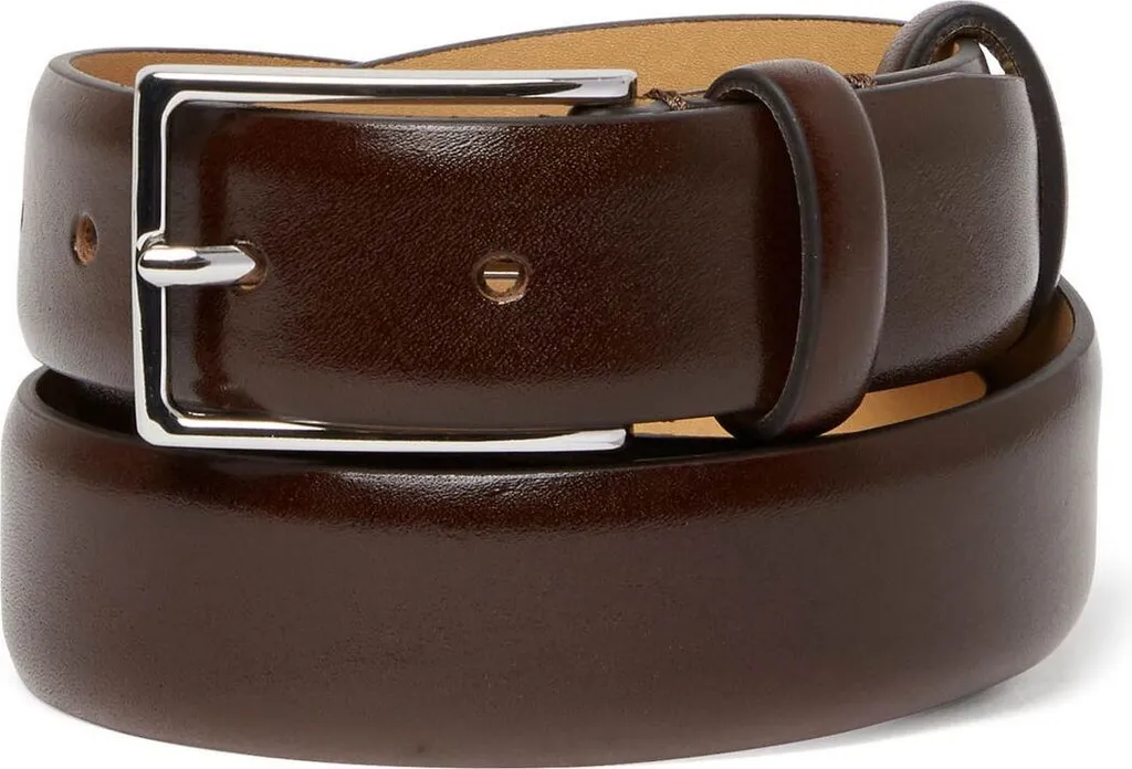 SADDLER Palm Belt W95 Pelle Nera/Marrone | Qualità Svedese a Prezzo Outlet