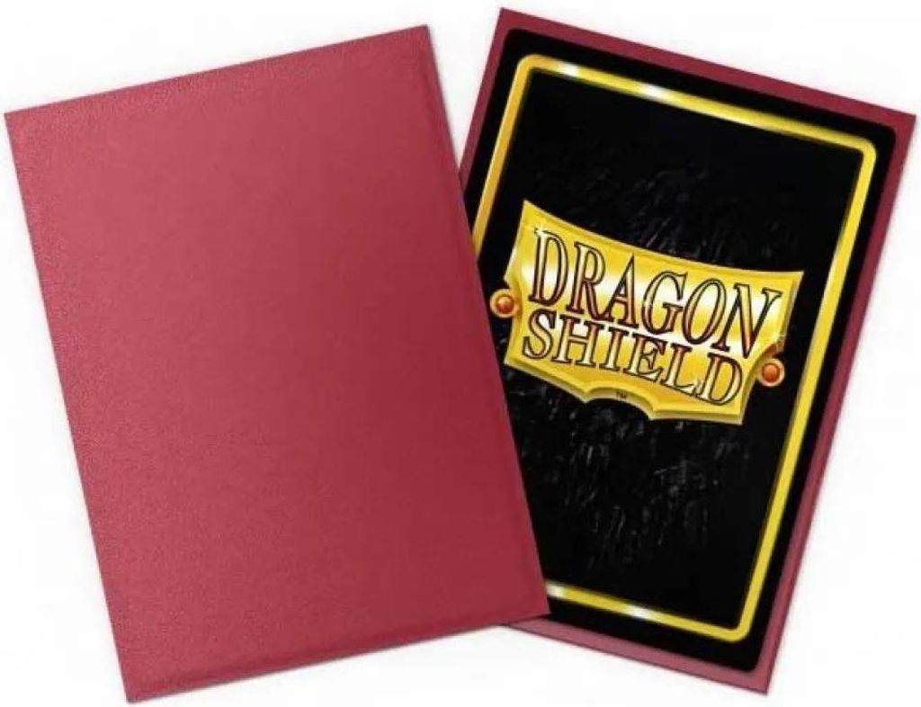 Dragon Shield Standard Matte Non-glare Kartenhüllen 100 Einheiten Rot Rot One Size
