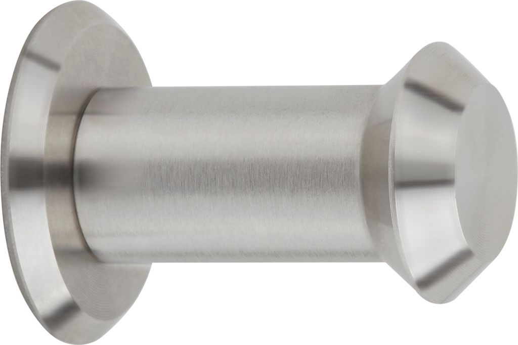 SOTECH Garderobenhaken LEON echt Edelstahl SS201 Länge 25 mm