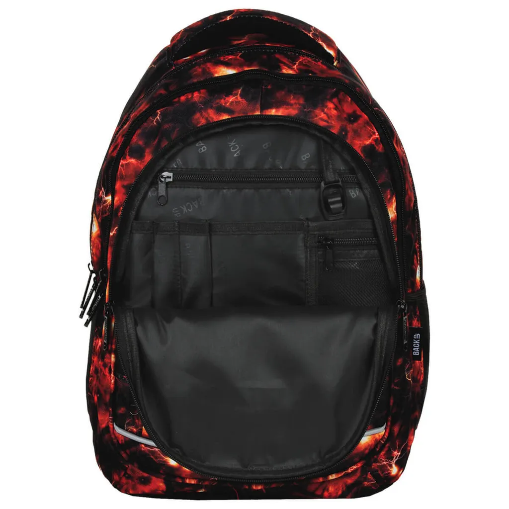 Sac à dos Vecna Stranger Things BackUp pour ado noir grand format - 6