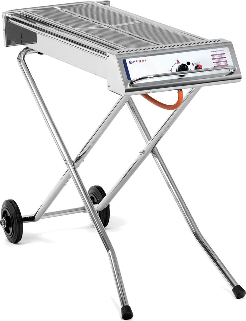 Hendi XENON PRO, 7500 W, Grill, propan/butan, 2 stref(y), Zdjęcie produktu 