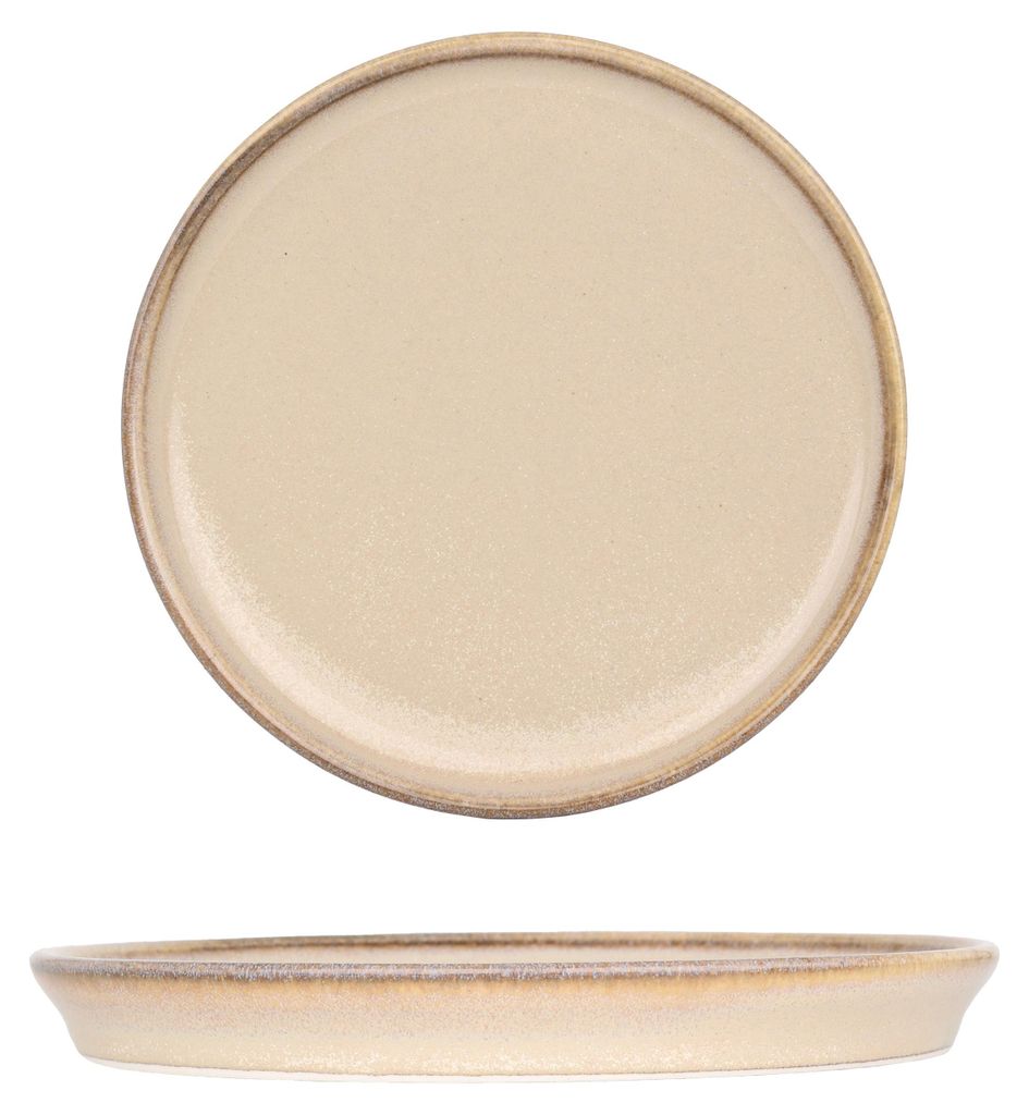 Piatto da dessert Bonna - Sand Hygge - Porcellana - 16 cm Immagine del prodotto 