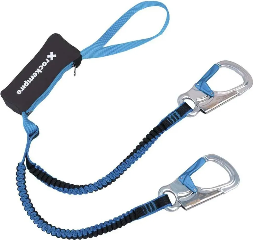 Absorbeur d'énergie Dynago Rock Empire longe de sécurité bleue