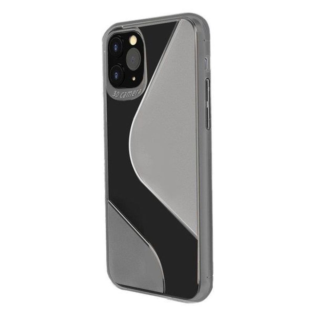 S-Case Flexibel Handyhlle TPU Schutzhlle fr Huawei P40 Lite / Nova 7i / Nova 6 SE schwarz
