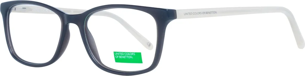 Lunettes confortables Benetton BE 1032 900 pour nez sensibles en métal