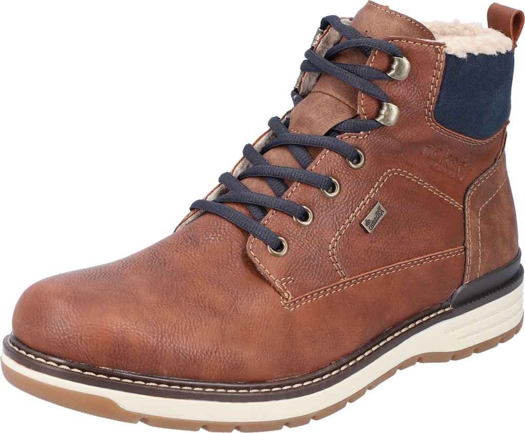 Rieker Herren Schnürboot Stiefelette Warmfutter 39442, Produktbild 2