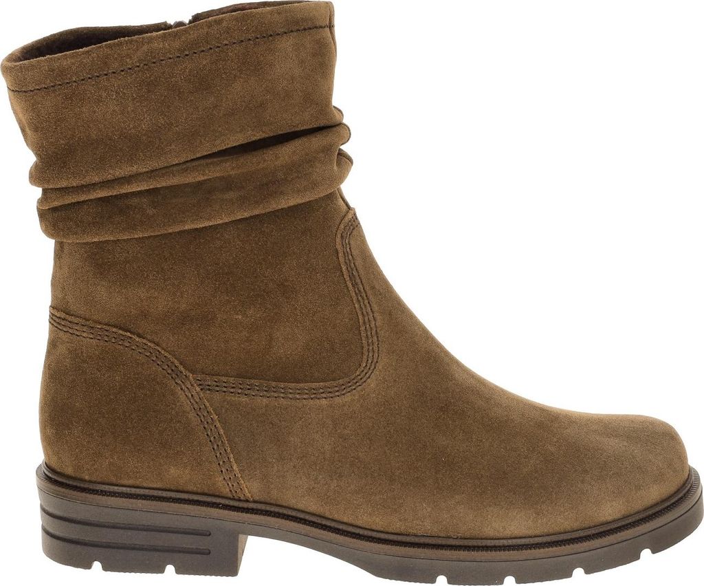 Gabor Velour Stiefelette Braun in Gr. 39