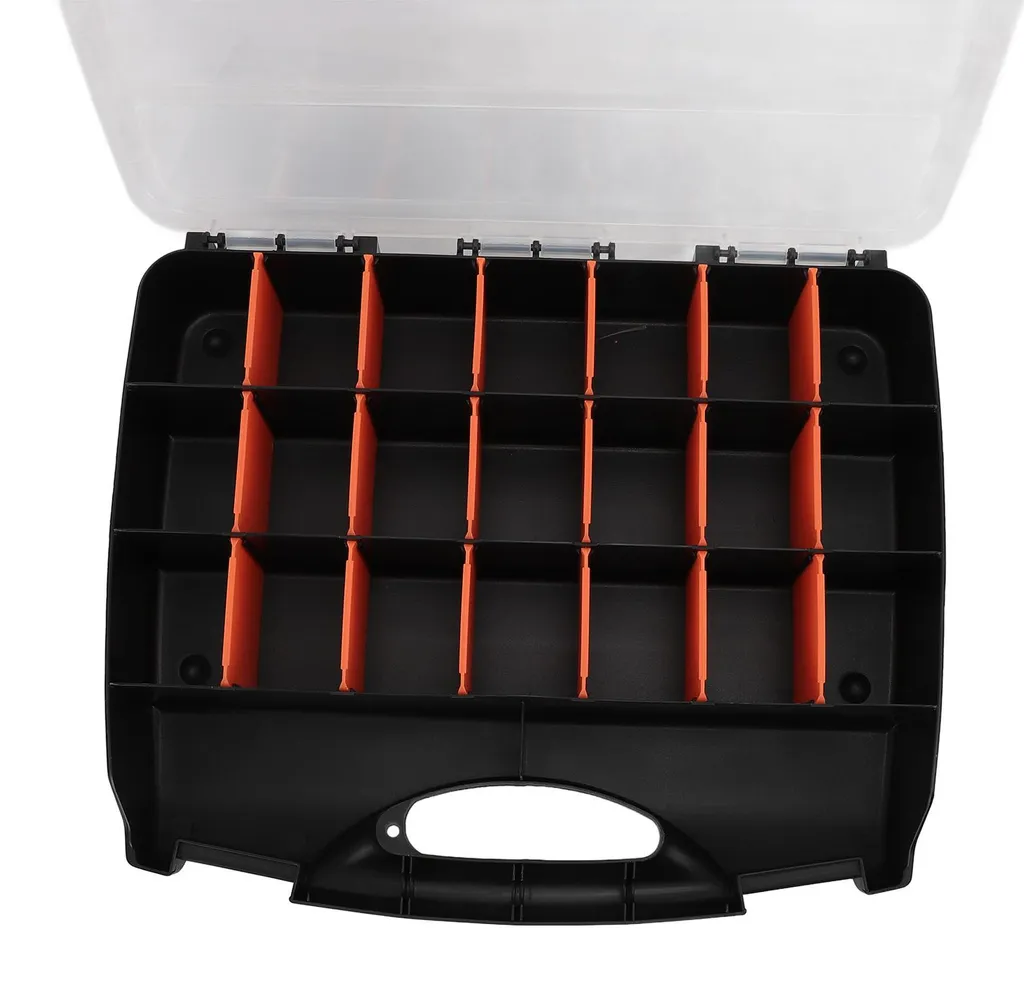 Dites stop au désordre avec cette boîte à outils PVC multi-compartiment - 13