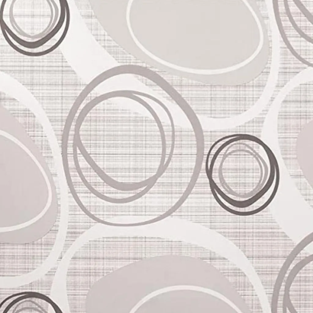 Protège-table Bulgomme rectangulaire 140x220 cm motif moderne Circle