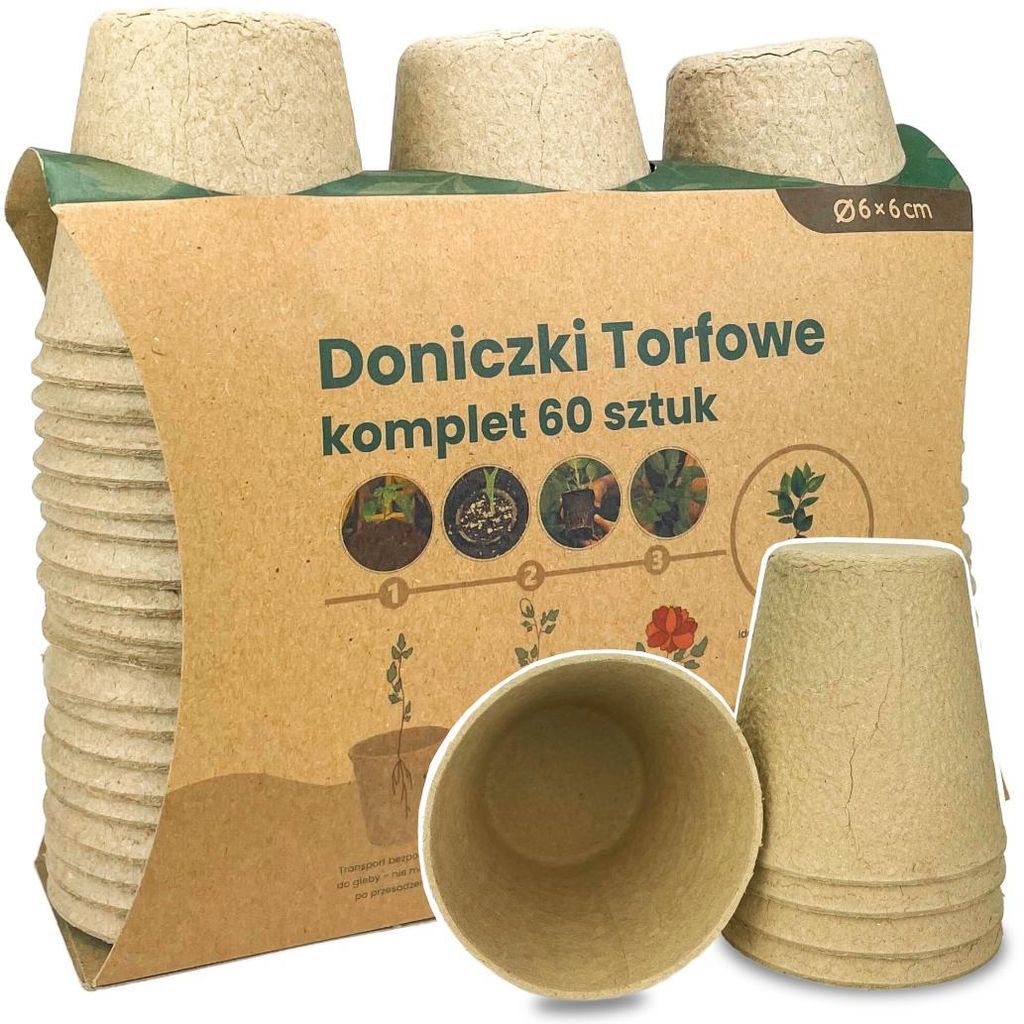 201277 BIODEGRAD BIODEGRAD PLANT PACKS 6 cm 60 ks. Obrázok produktu 