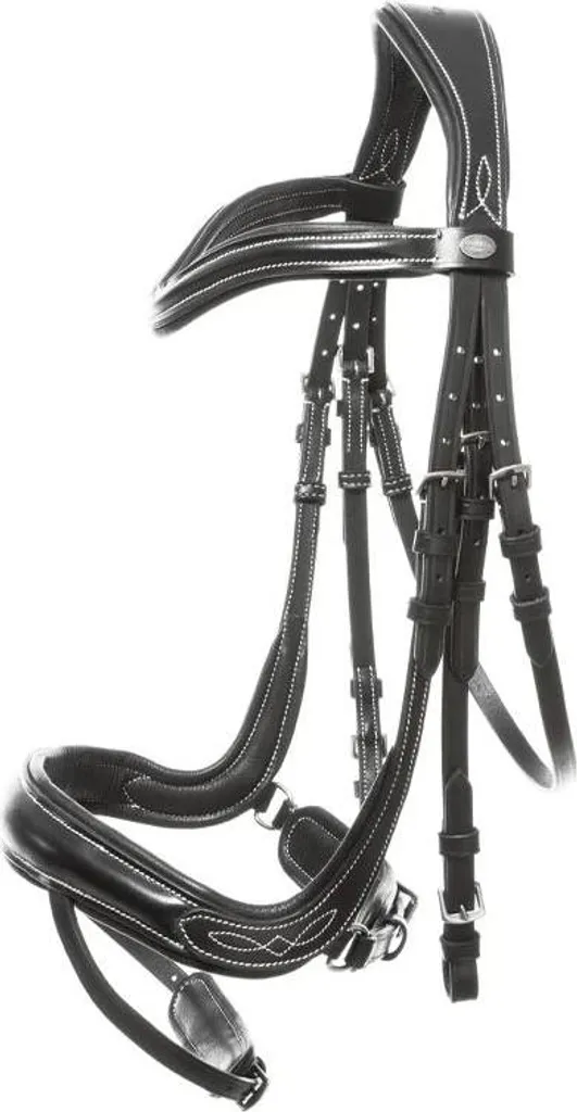 Bridon Kavalkade Ivy Plus : Réduit la Pression Cervicale de votre Cheval