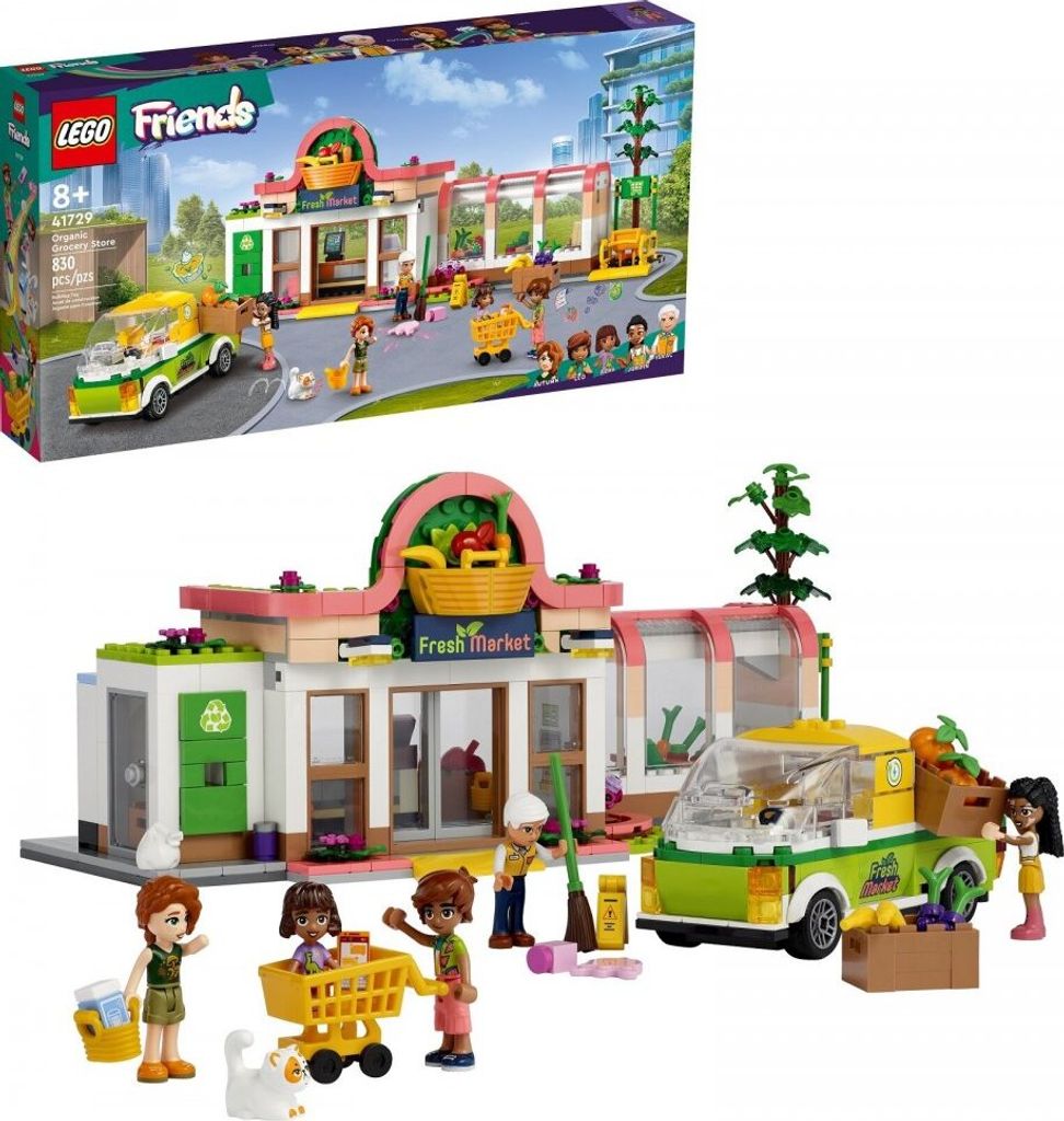 Stavebnica LEGO Friends 41729 Obchod s biopotravinami (830 Obrázok produktu 