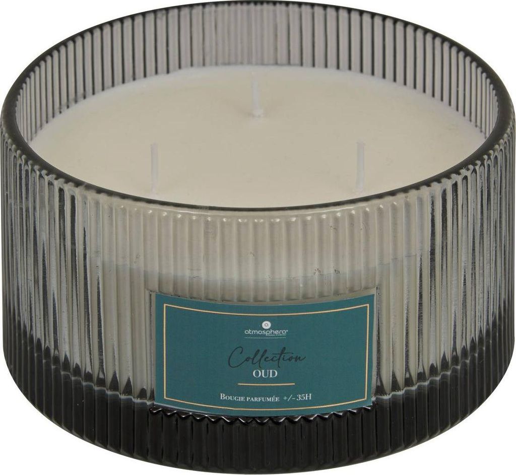 Duftkerze albie 635g glastopf oud - Atmosphera créateur d'intérieur