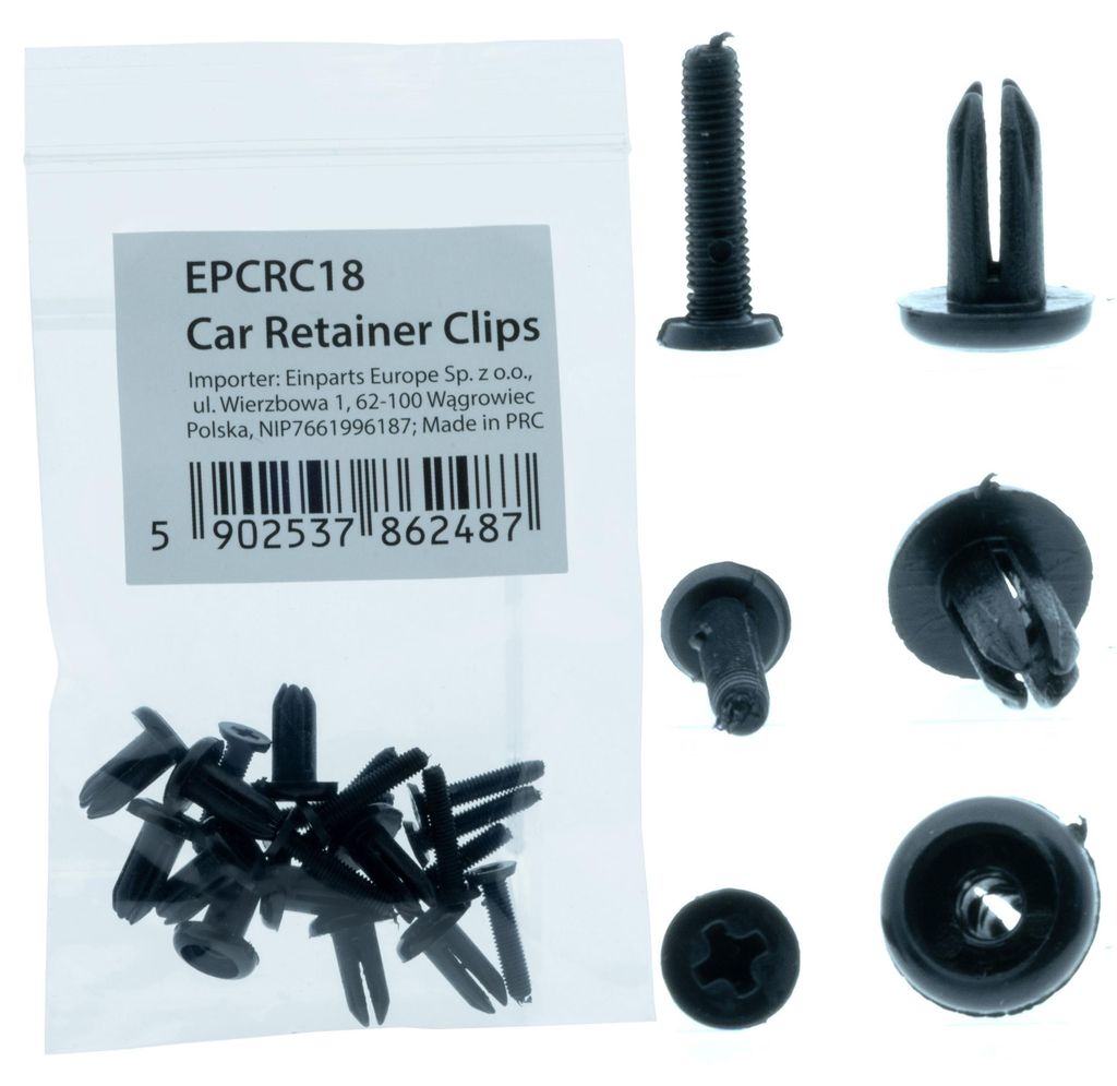 EINPARTS Clip Stoßfänger EPCRC18 für TOYOTA AURIS (NRE15, ZZE15, ADE15, ZRE15, NDE15) für LEXUS IS II (GSE2, ALE2, USE2)