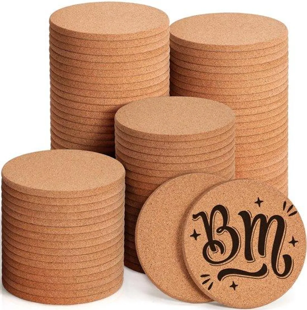 Sous-verres 10 cm haute absorption - Set de 100 pièces grand format
