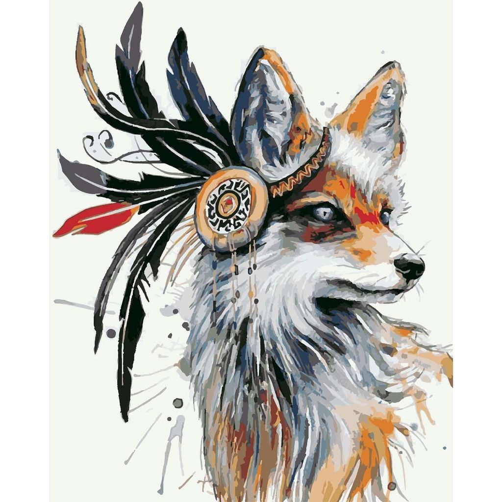 Leinwandposter, Fuchs - 60 x 75 cm