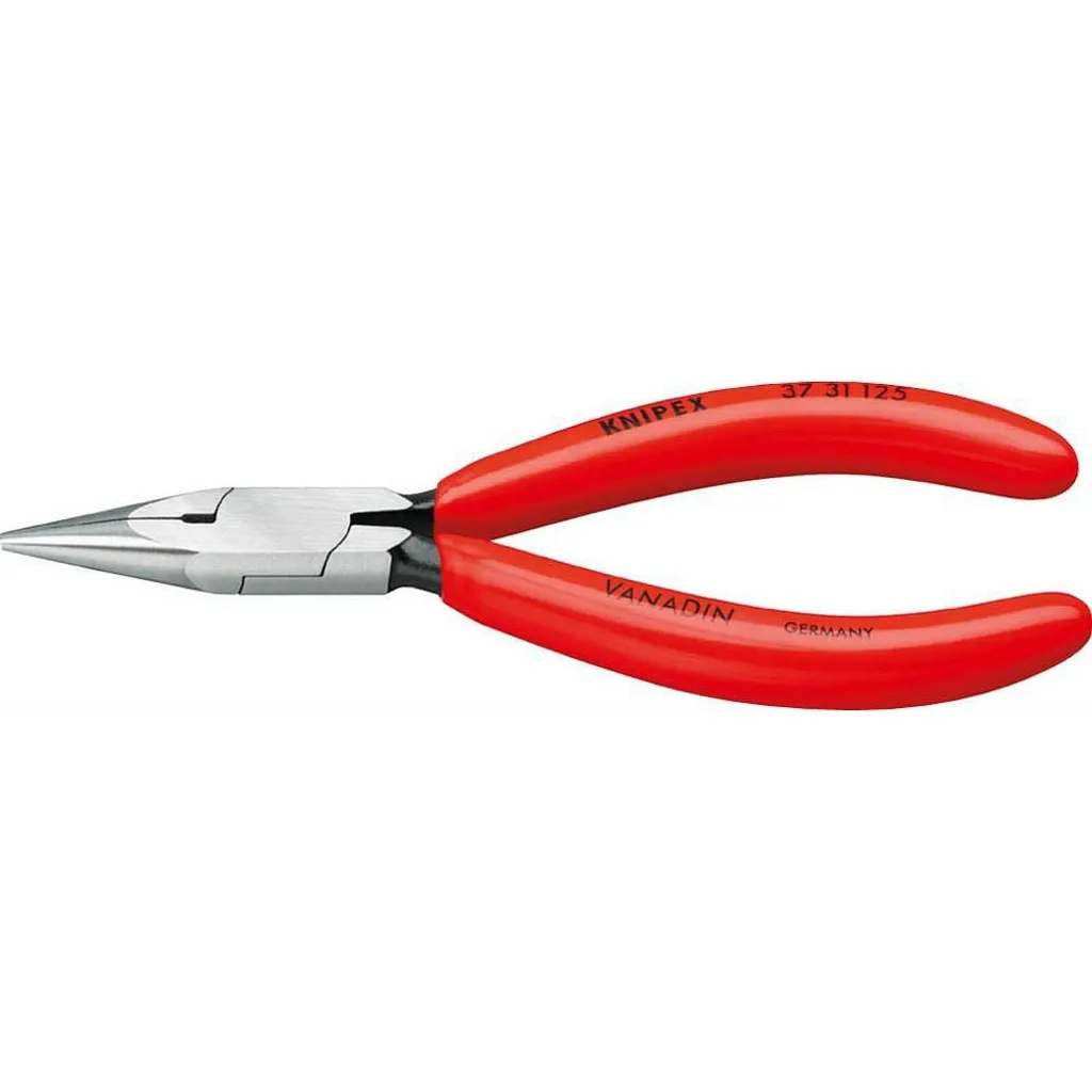 Knipex 37 31 125 Elektronik- u. Feinmechanik Flachrundzange Gerade 125 mm