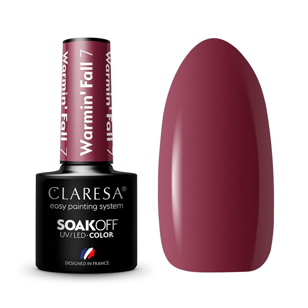 Claresa Vernice ibrida UV/LED Warmin' Fall, 7 5g Immagine del prodotto 