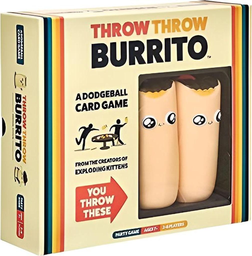 Wirf Burrito (ENG) Völkerball Kartenspiel