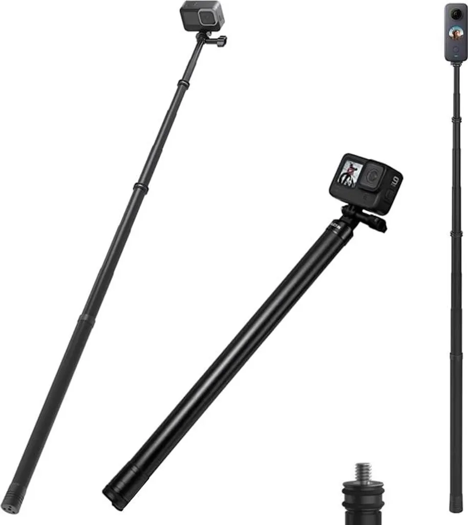 Perche Télescopique pour Photos de Groupe et Vues Drone Insta360 2.7m