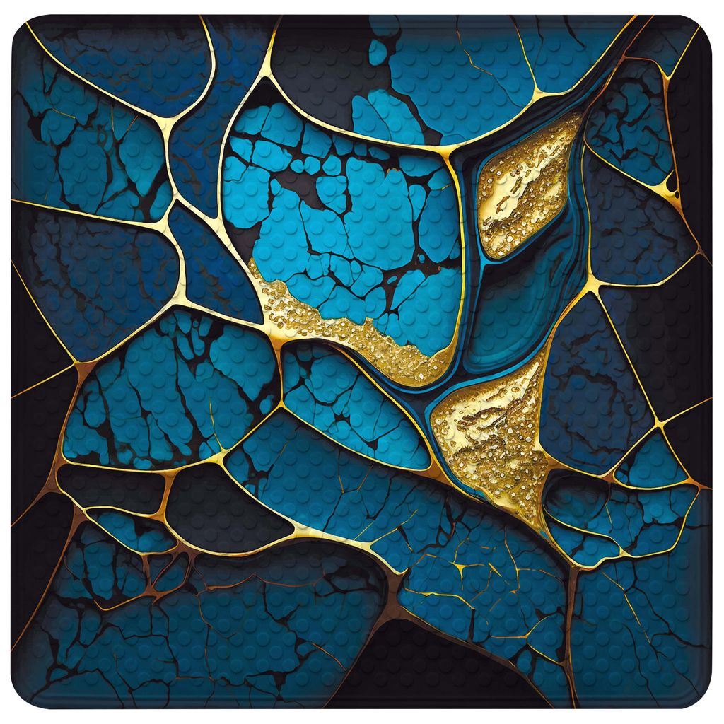 Sanilo Badematte Marmor Cobalt 53 x 53 cm