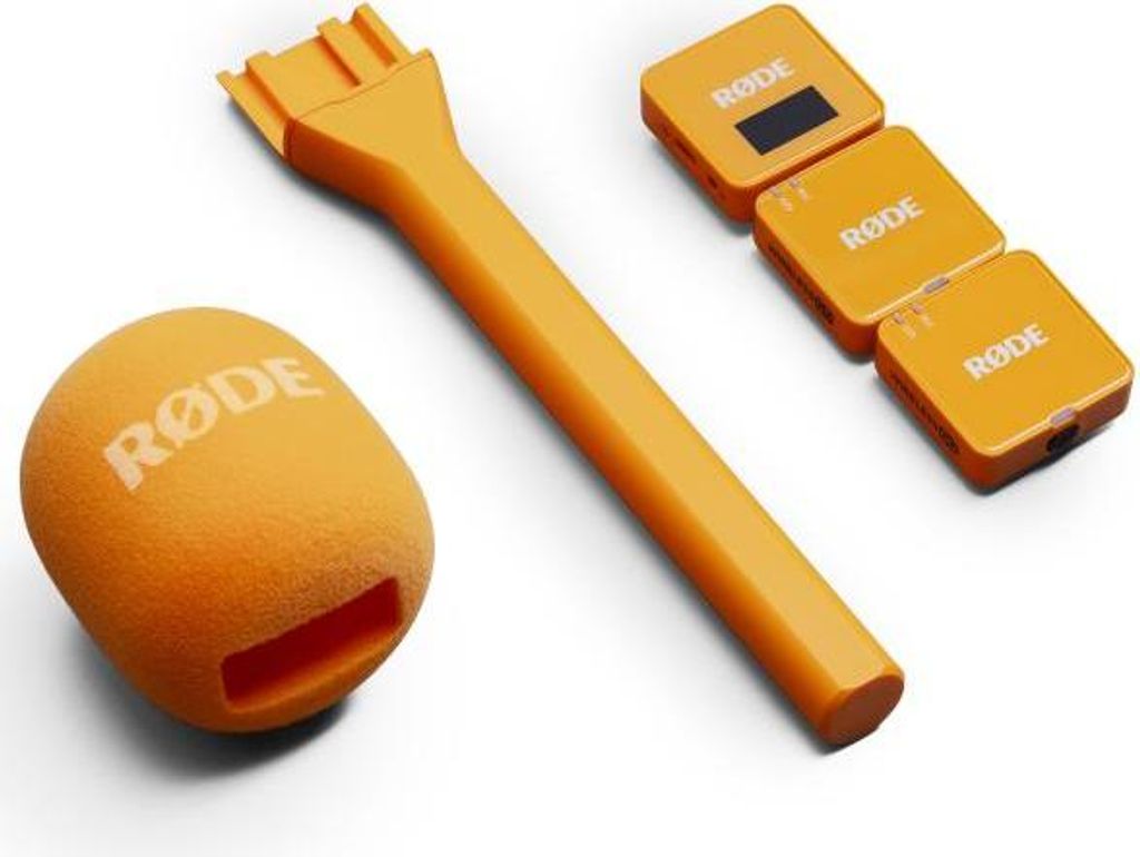 Rode Mikrofon-Funksystem Wireless GO Gen 3 Interview Set Orange