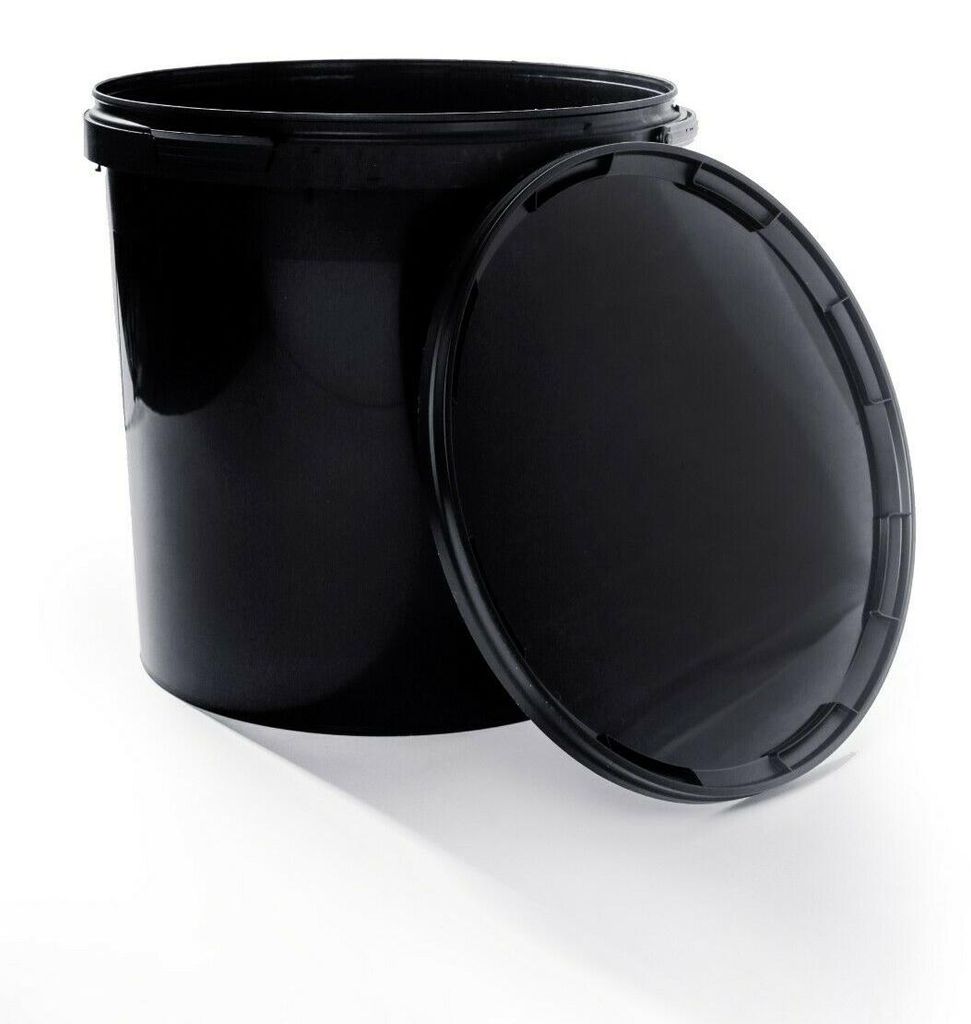 BenBow Eimer mit Deckel 30L Anzahl: 1 Stk., Schwarz BSR-, Produktbild 