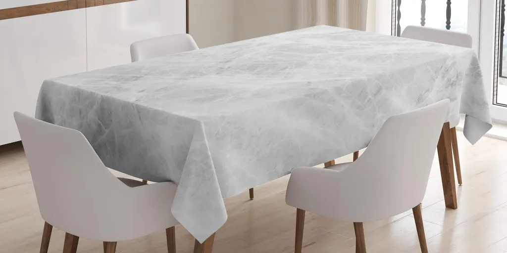 Tovaglia Antimacchia Marmo Onice 140x240 - Abakuhaus Facile Pulizia