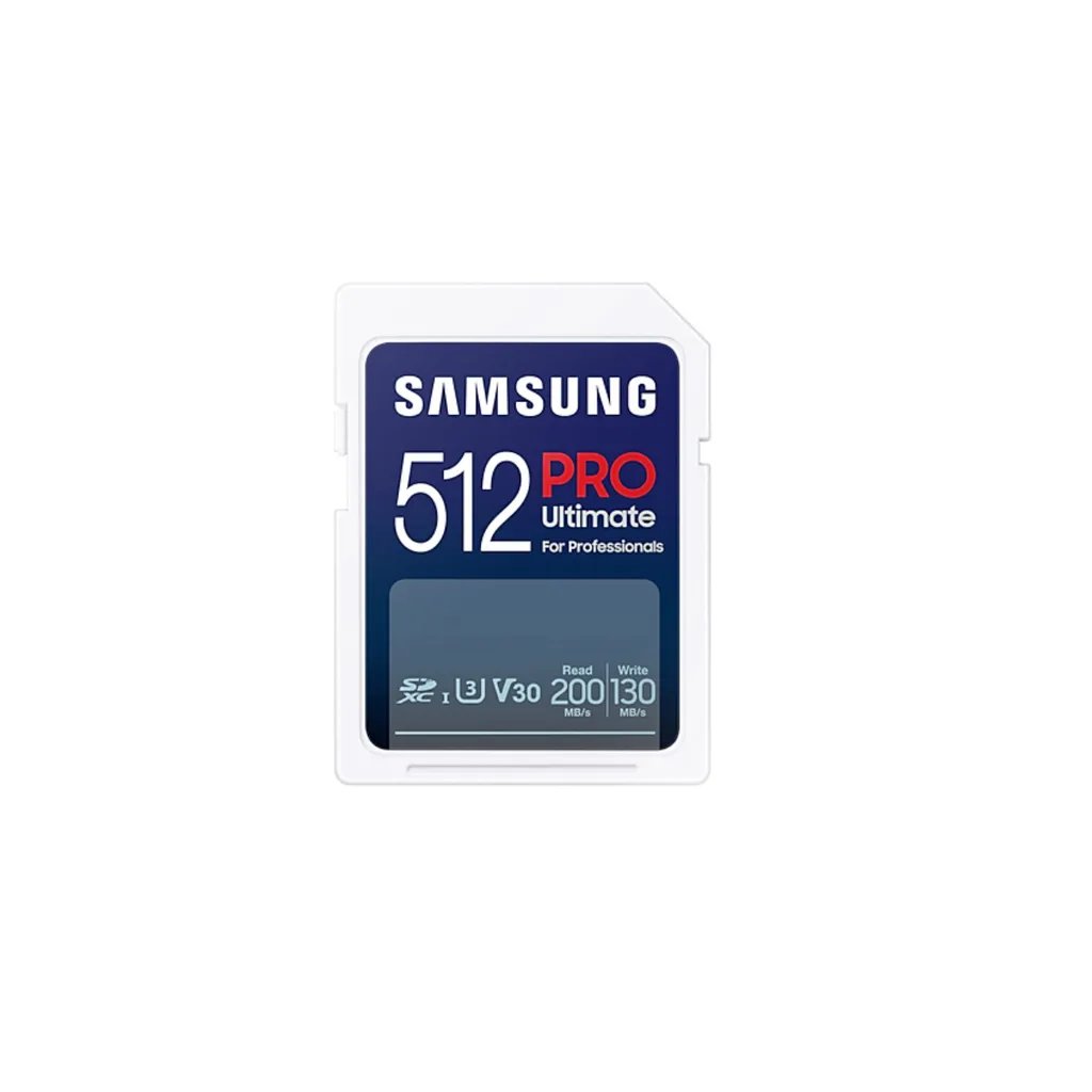 Samsung Memory Card PRO Ultimate 512GB - Design e Affidabilità SDXC