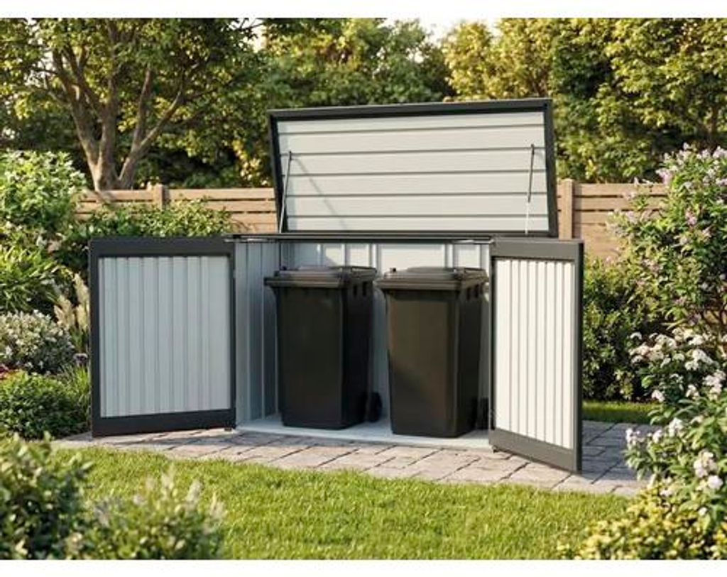 Fahrradgarage/Mülltonnenbox Konsta Metall inkl. Produktbild 