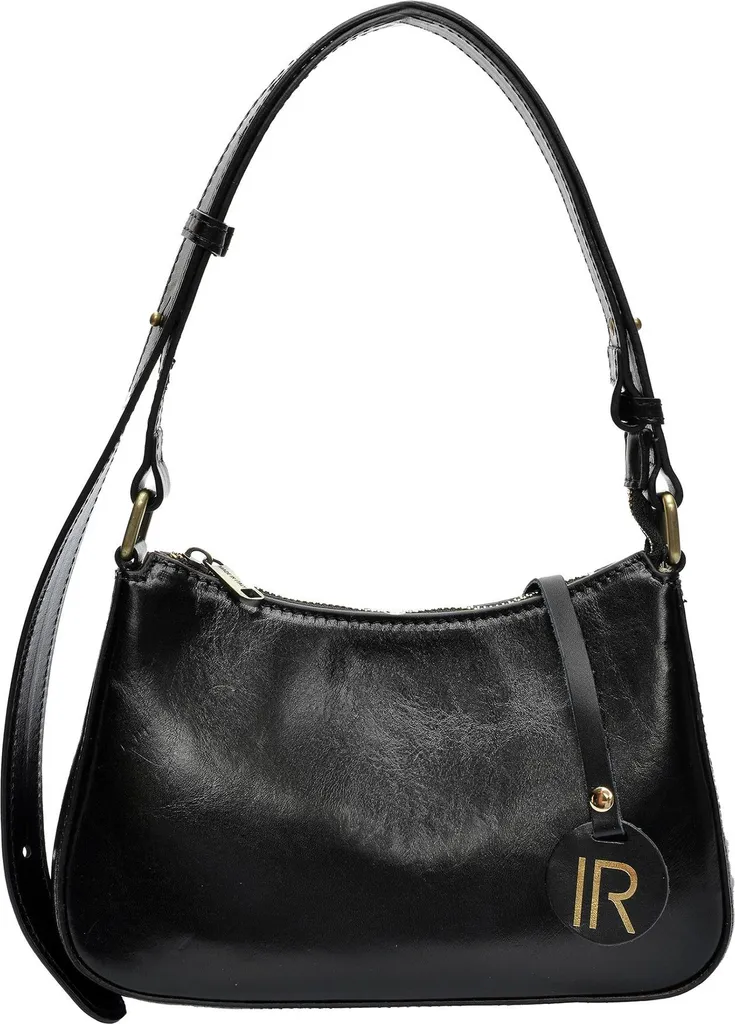 Isabella Rhea Sac bandoulière AW25 IR 3156 NERO en cuir italien chic