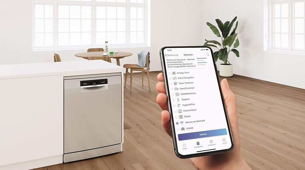 Bosch SMS6ZCW07E Serie 6 Stand-Geschirrspüler Home Connect Produktbild 6