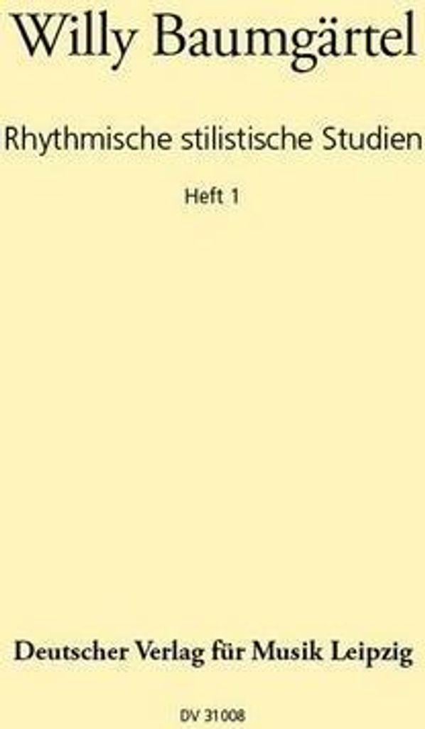 Rhythmisch-stilistische Studien Band 1für Jazzposaune