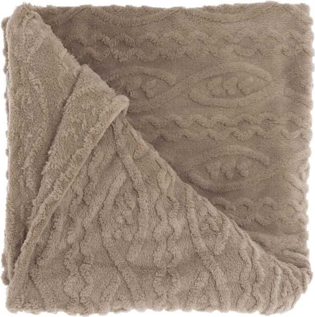 Unique Living - Plaid Pleun Taupe 150x200