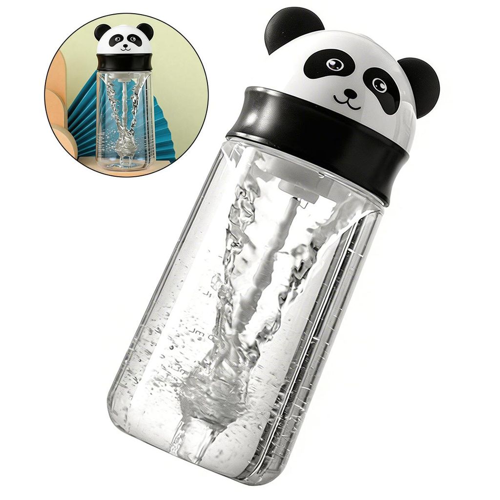 7000U/min Panda Shakerbecher,400ml Protein-Shaker,automatischer Kaffee-Rührbecher,tragbarer Mixbecher und Mixerbecher,ideal für Fitness-Proteinsh...