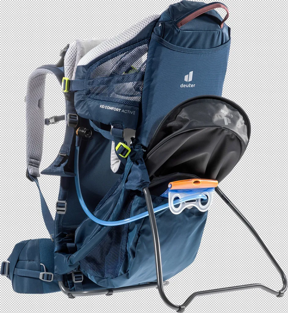 Porte-bébé Dorsal Deuter Kid Comfort Active Midnight pour le Trekking